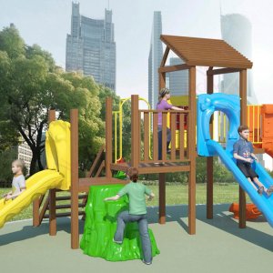 Ahşap Serisi Çocuk Oyun Parkları