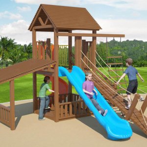 Ahşap Serisi Çocuk Oyun Parkları